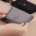 Cartera Para Mujer Con Correa Gris Serie Miniso