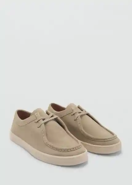 Zapatos Easywa Beige Talla 46 Hombre Mango
