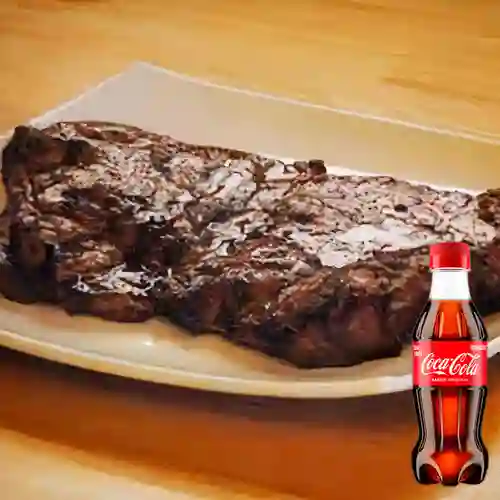 Combo Churrasco de 350 gr + Coca Cola Original 250ML
