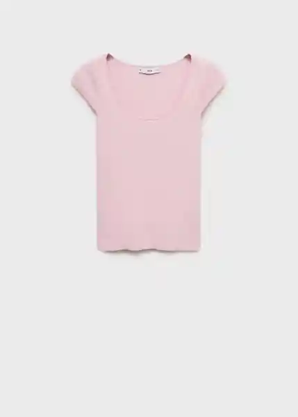 Jersey Kiko Rosa Pastel Talla M Mujer Mango