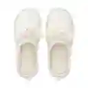 Pantuflas Estampada Mujer Beige Talla 37-38 Casaideas