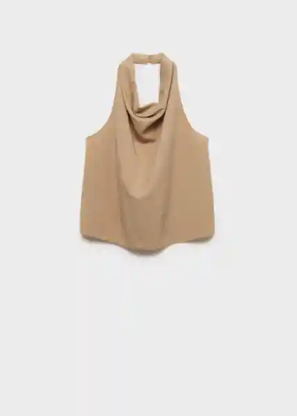 Top Ten Beige Talla S Mujer Mango