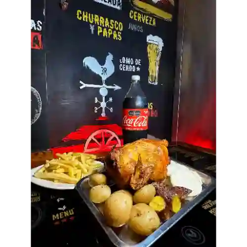 Combo de Pollo Al Horno