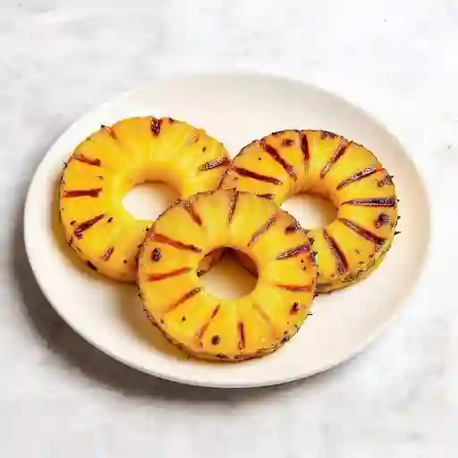 Piña asada