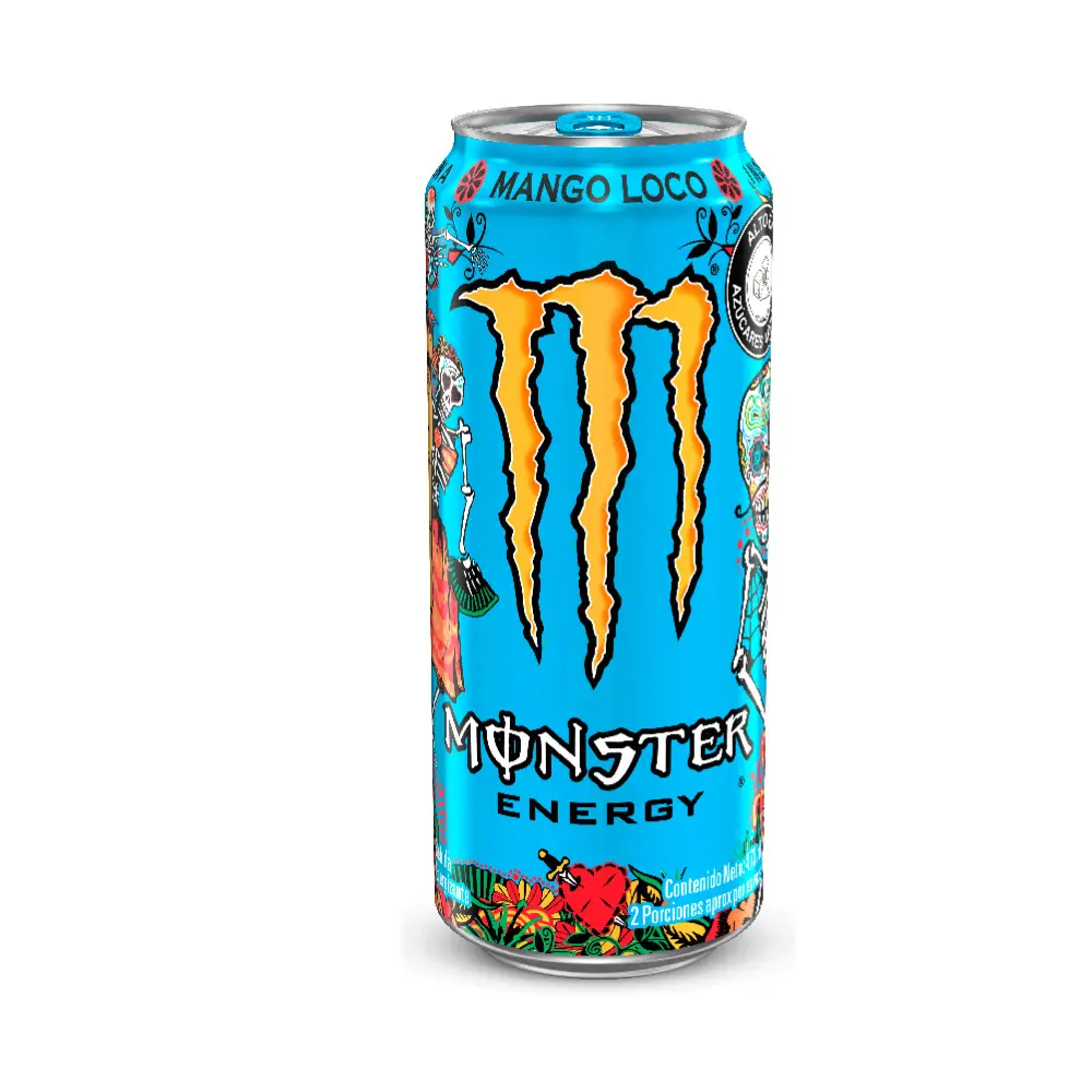 Bebida Energizante Monster Mango Loco 437ml
