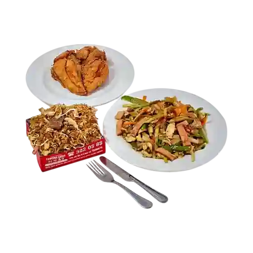 Caja Pequeña Chop Suey Pollo