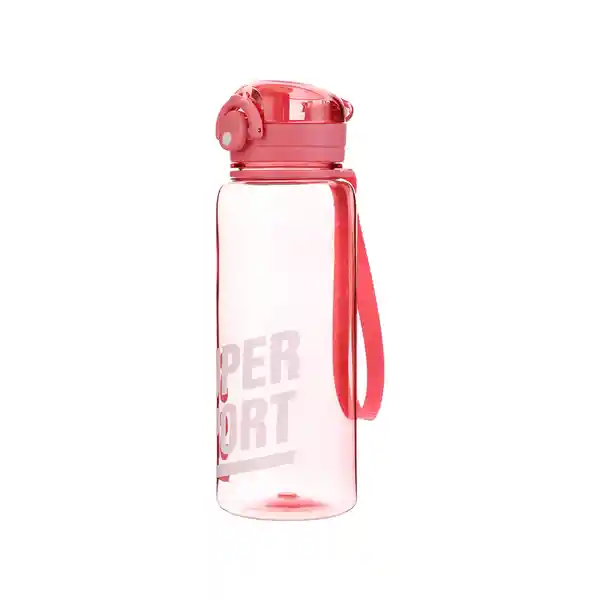 Botella Tritan Con Correa Rojo 700 mL