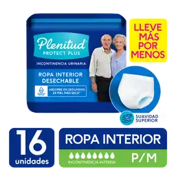 Plenitud Ropa Interior Desechable Protect Plus Incontinencia Fuerte