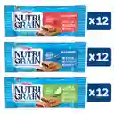 Kelloggs Barras Integrales y Fruta Real Nutri Grain