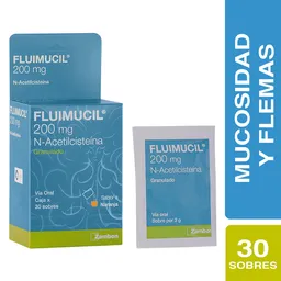 Fluimucil Granulado (200 mg)