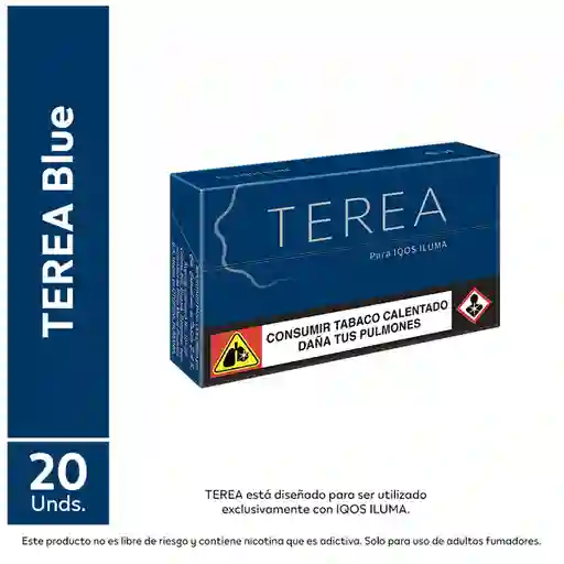 Terea Blue Cajetilla X 20Unds   