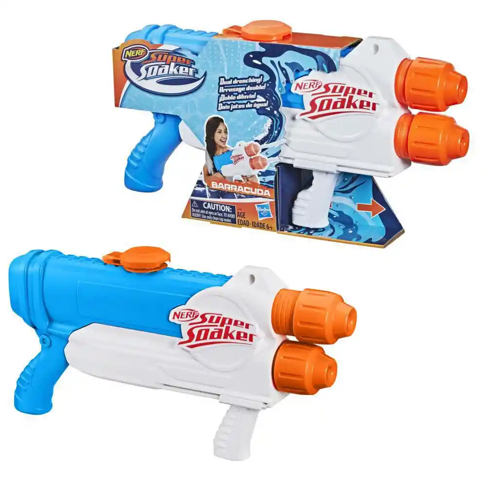 Nerf Lanzador Supersoaker Barracuda