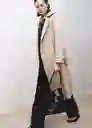 Abrigo Trench Eiffel Beige Talla L Mujer Mango