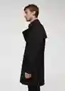 Abrigo Parka Tango Negro Talla XS Hombre Mango
