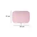 Estuche de Accesorio Electrónico Portátil Rosa Miniso