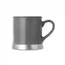 Taza de Cerámica Serie Silver Grey Gris Miniso
