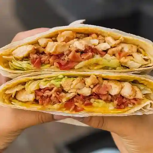 Crunchy wrap tocineta pollo