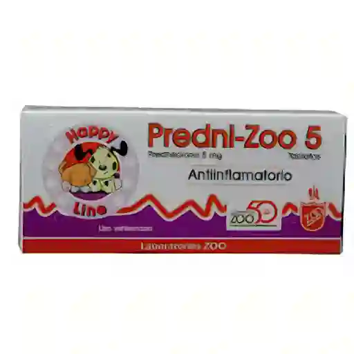 Prednizoo Antiinflamatorio Para Perros (5 Mg)
