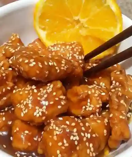 Pollo a la naranja