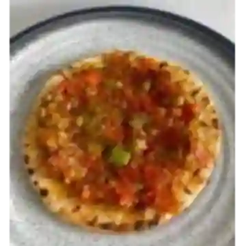 Arepa con hogao