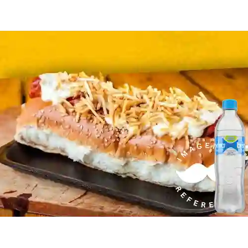 Combo Chori Perro + Brisa Sin Gas 600ML