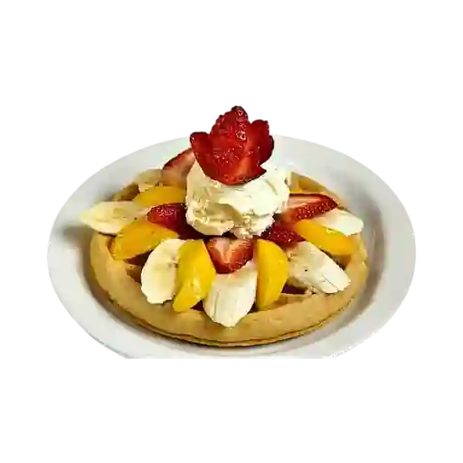 Waffles Tropicales