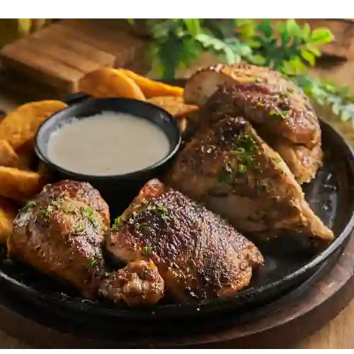 Medio pollo