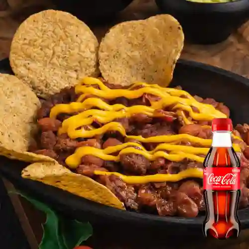 Combo Chili con Carne + Coca Cola Original 250ML