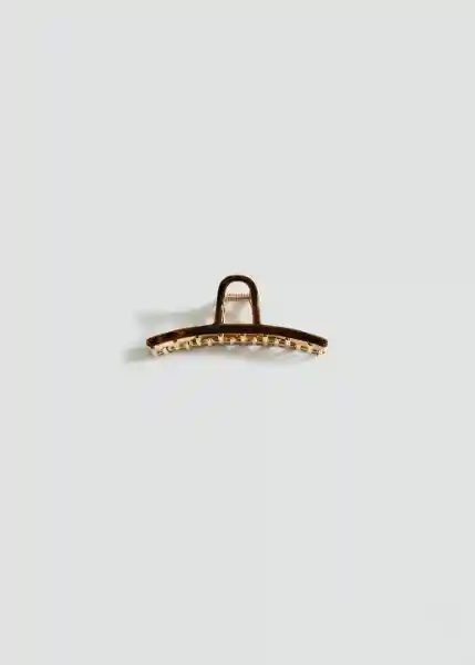 Diadema Fina Marrón Talla 99 Mujer Mango