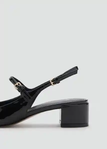 Zapatos Ada Negro Talla 37 Mujer Mango