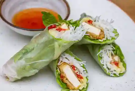 Yasai summer roll vegetariano