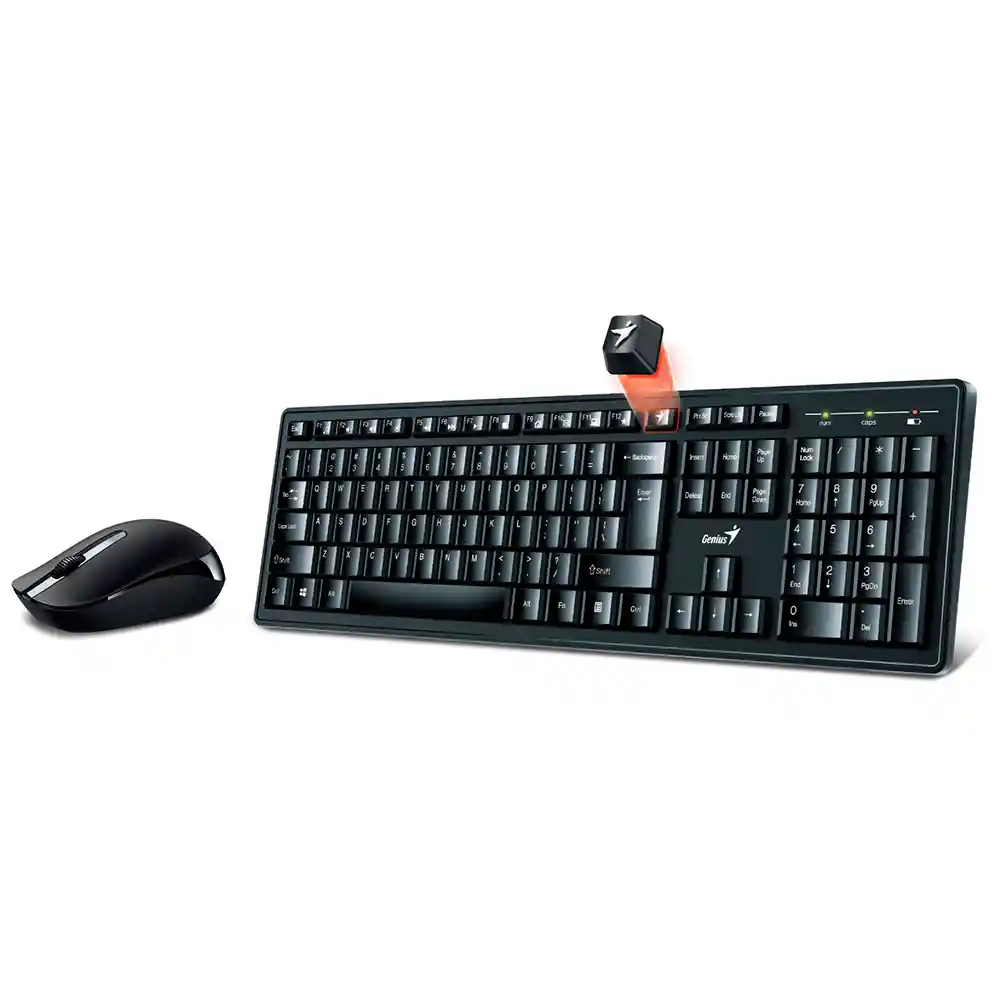 Genius Combo Teclado Y Mouse Inalambrico Smart Km -8200