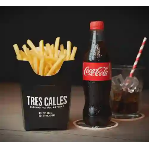 Combo Papas Francesa y Coca Cola