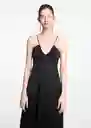 Vestido Black Negro Talla 21 Niñas Mango