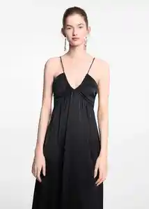 Vestido Black Negro Talla 21 Niñas Mango