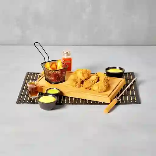 Alitas X6 + Coca Cola 250ml