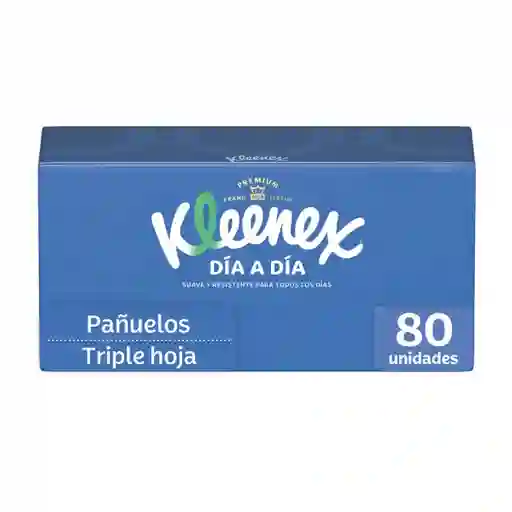 Pañuelos Faciales Kleenex 80 Und