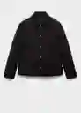 Chaqueta Gabriel Negro Talla M Hombre Mango