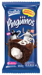 Pinguinos Pastelitos Rellenos con Crema