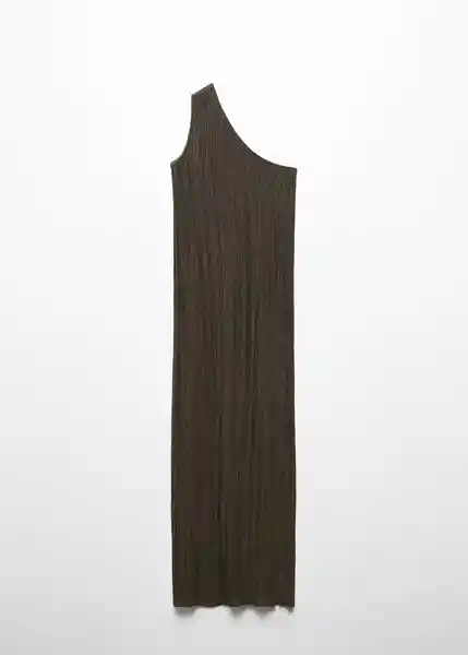 Vestido Almu Khaki Talla S Mujer Mango