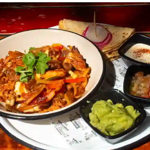 Fajitas con Pollo