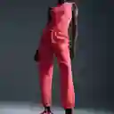 Nike Pantalón Nsw Phnx Flc 2 Lifestyle Para Mujer Rosado Talla L