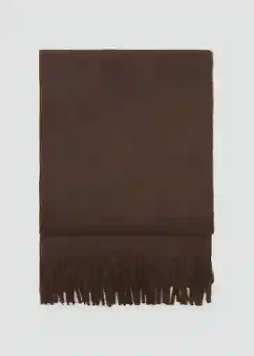 Bufanda Sweet Chocolate Talla 99 Mujer Mango