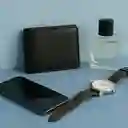 Billetera de Hombre Básica Negra Serie Miniso