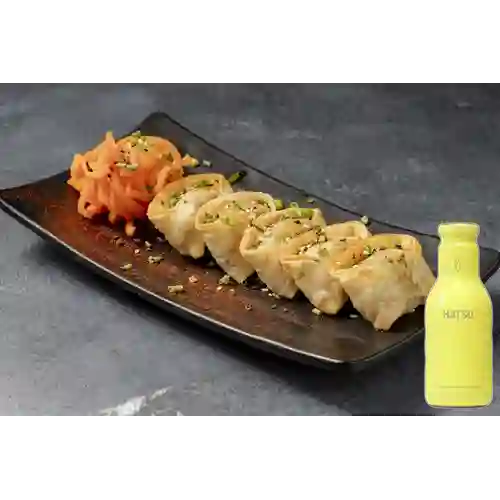 Combo Gyoza de Camarón + Hatsu Amarillo 400 ml