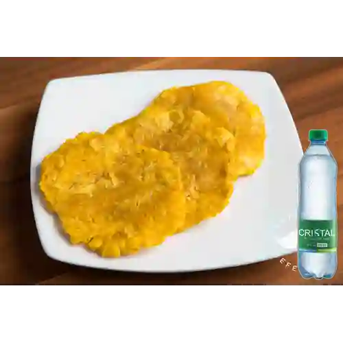 Combo Plátano + Cristal Con Gas 600 ml