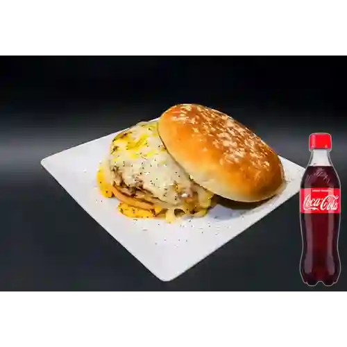 Combo Americana + Coca-Cola Sabor Original 400 ml