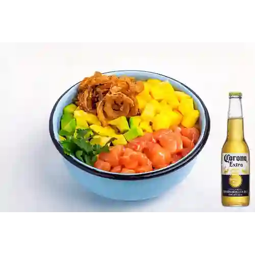 Combo Hoku Bowl + Cerveza Corona Bot. 355ml