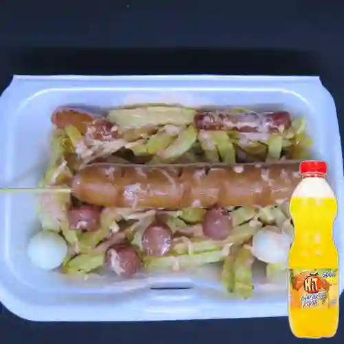 Combo Longui Yumbo + Hit Naranja Piña 500 ml