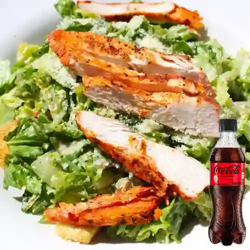 Combo Ensalada César + Coca Cola Sin Azúcar 400 ml